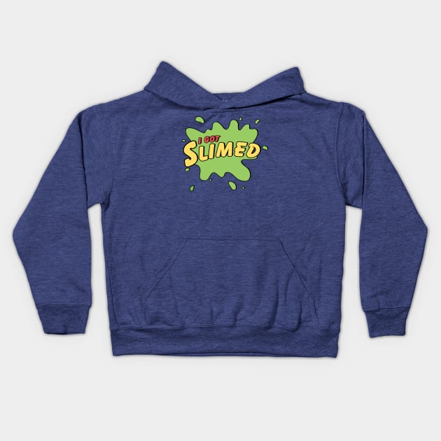 I Got Slimed Kids Hoodie by TheHookshot